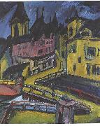 Pfortensteg in Chemnitz Ernst Ludwig Kirchner